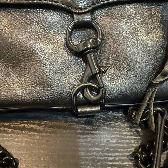 Rebecca Minkoff Black Leather Cross Body Bag - Picture 7 of 16